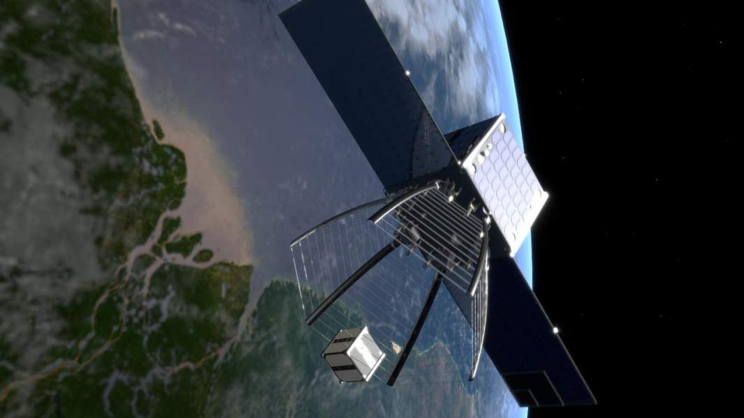 Модель аппарата CleanSpace One 