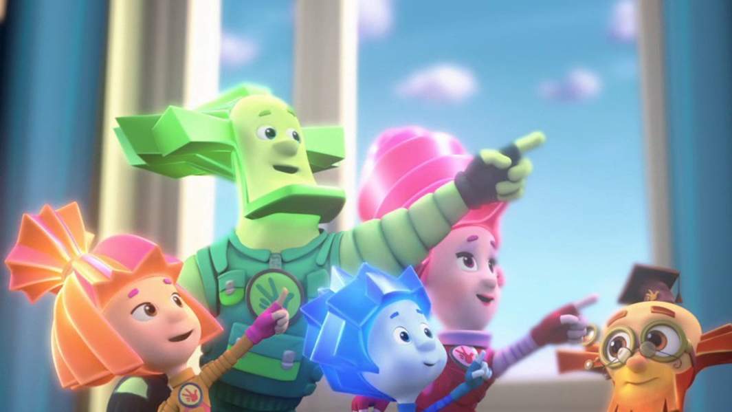 Кадр из мультфильма «Фиксики»