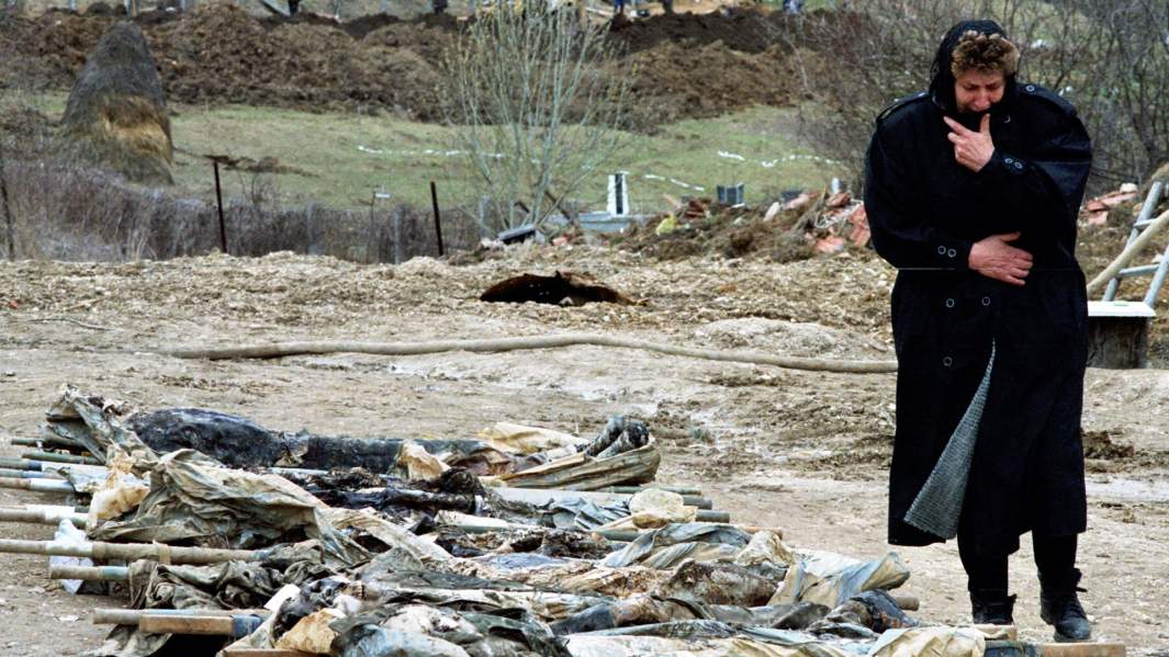 Останки погибших во время военной операции «Буря», проведеной армией Хорватии в августе 1995 года армией Хорватии