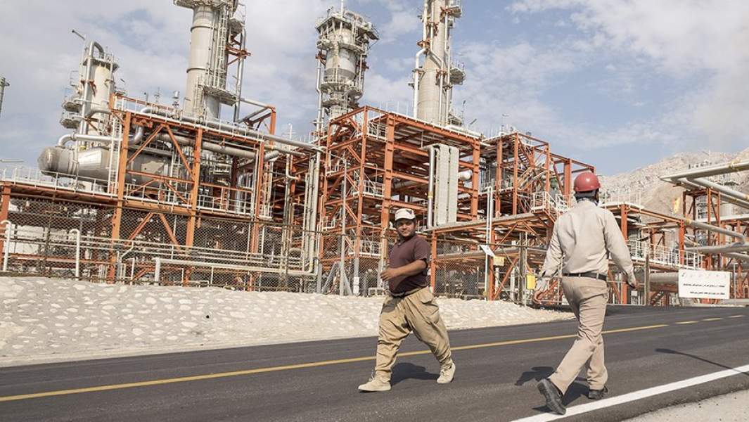 Нефтегазовое месторождение Южный Парс в Иране