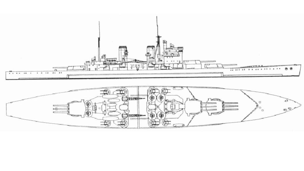 Проект британского линейного корабля типа «Лайон»