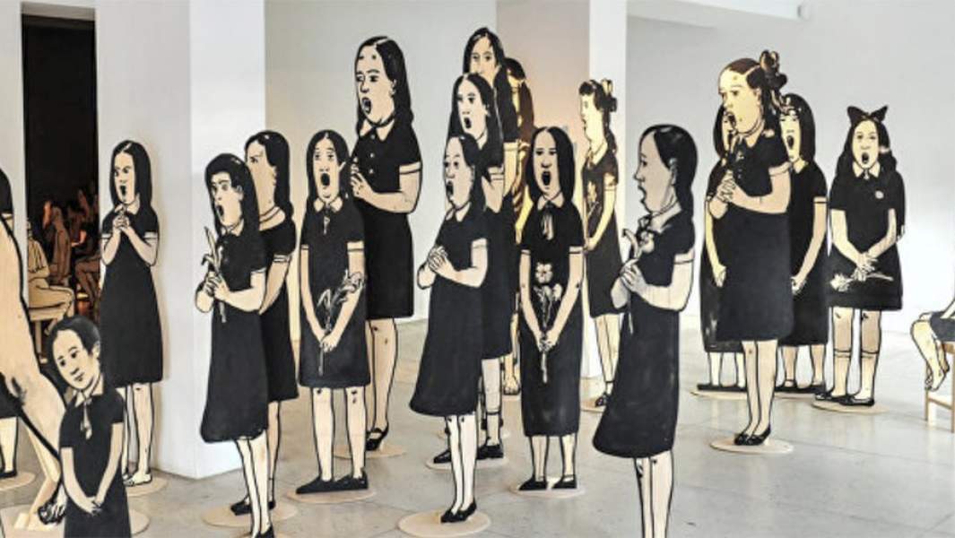 Инсталляция Шишкина-Хокусай «Борьба поколений»