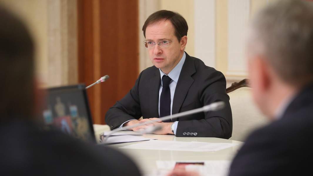 Министр культуры Владимир Мединский