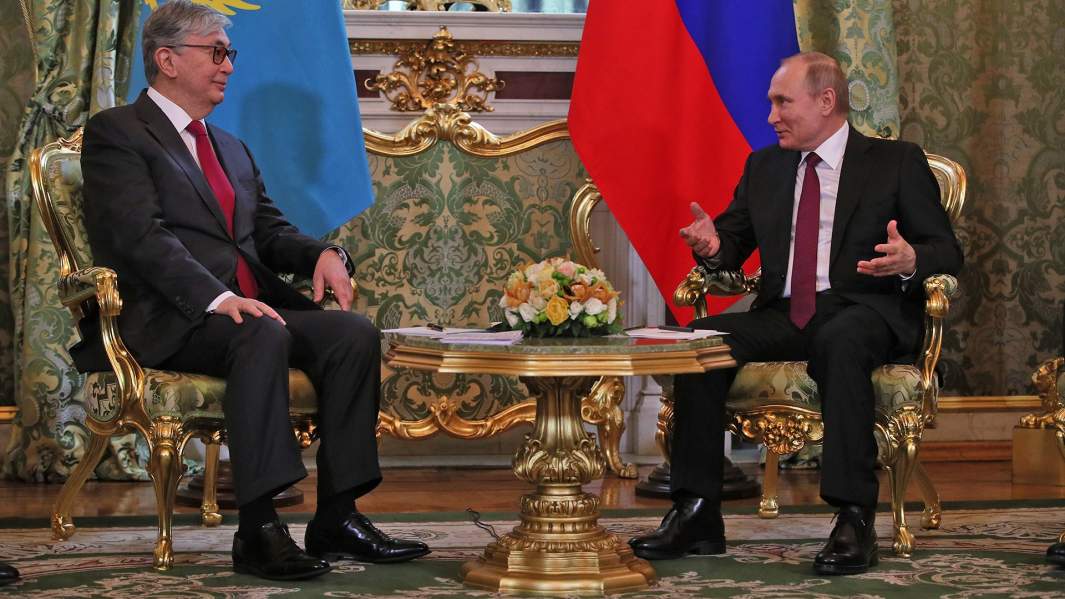 Казахстан, Путин, Касым-Жомарт Токаев