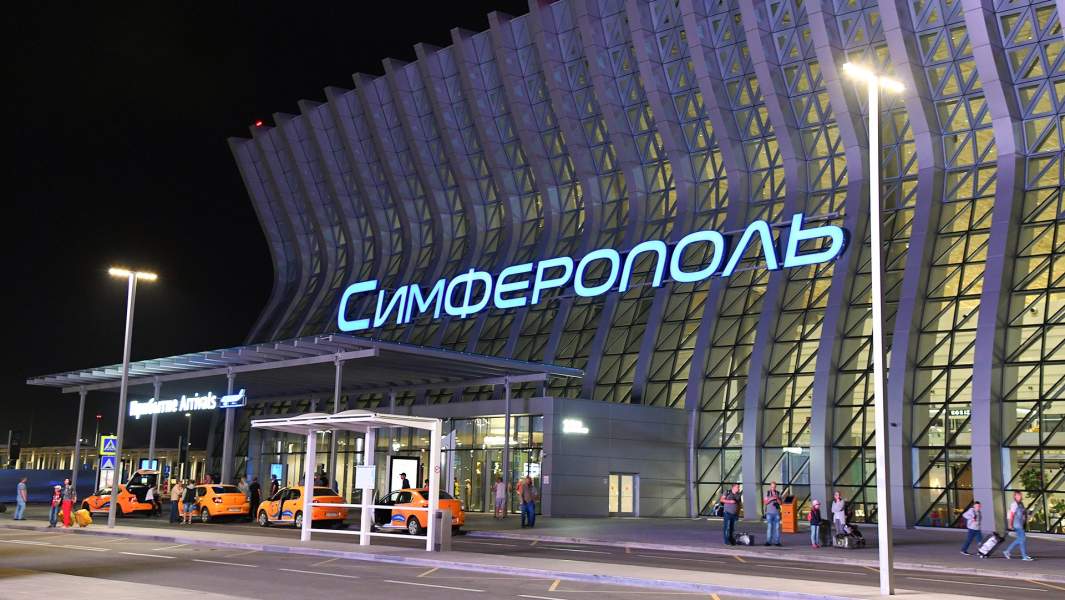 Аэропорт симферополь рисунок