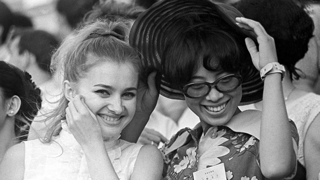 Фестиваль солидарности рабочей молодежи СССР и Японии в Баку