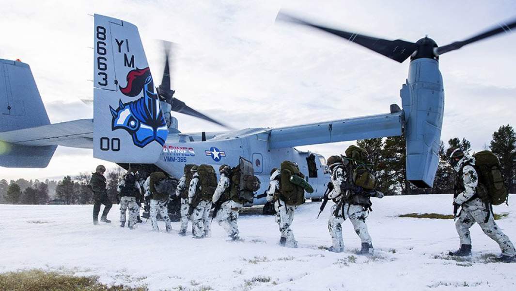 Крупномасштабные военные учения НАТО Trident Juncture 2018, Норвегия