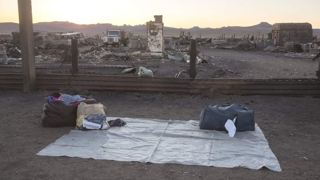 Пожары в Забайкалье