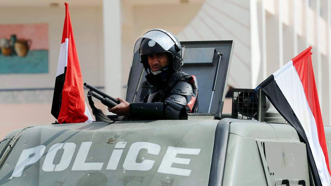 египетский полицейский