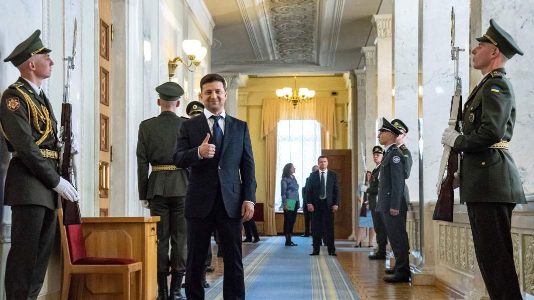 Президент Украины Владмире Зеленский 