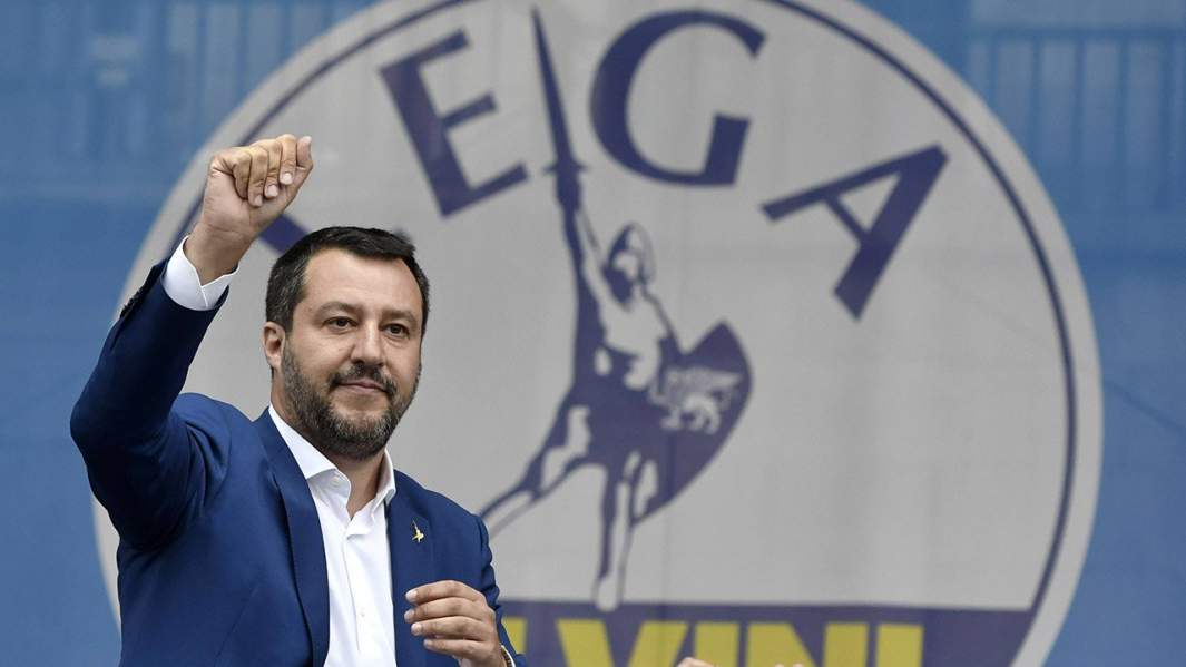 Лидер «Лиги» Маттео Сальвини 