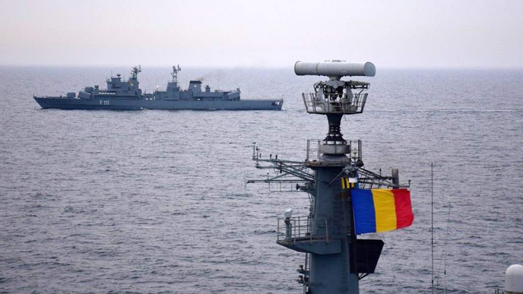 Корабли НАТО во время учений «Морской щит-2019»