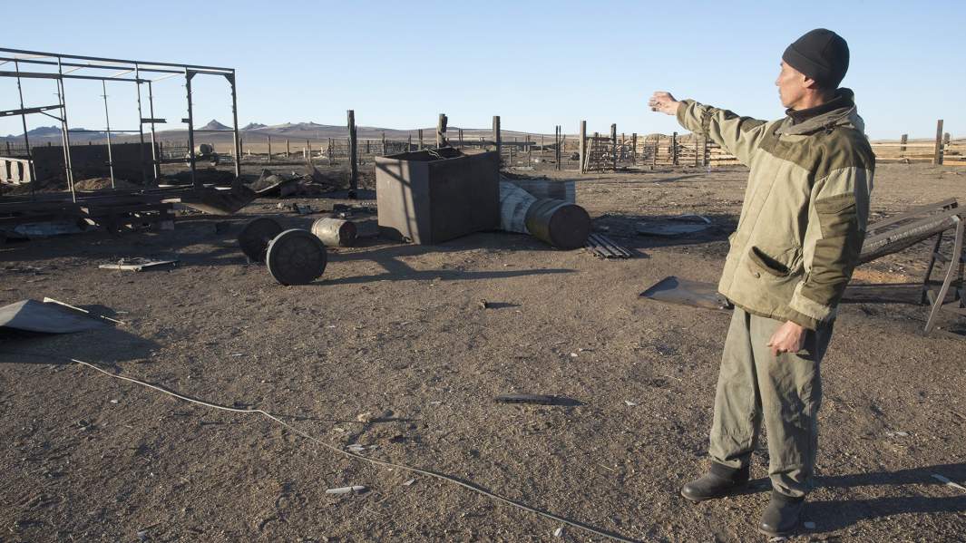 Пожары в Забайкалье