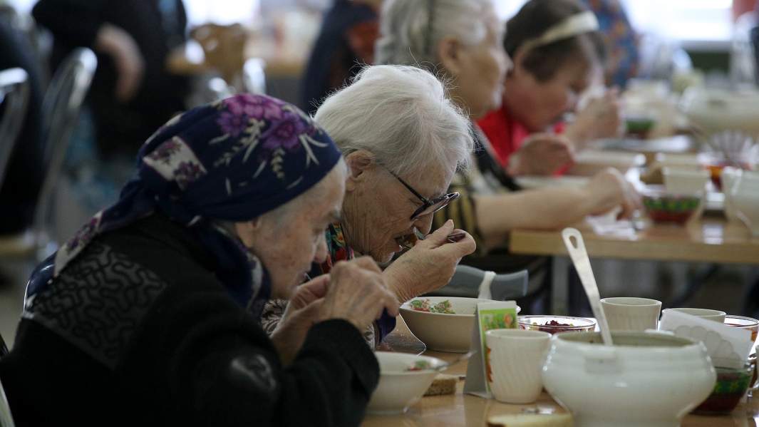 Волгоградский дом престарелых (столовая) 