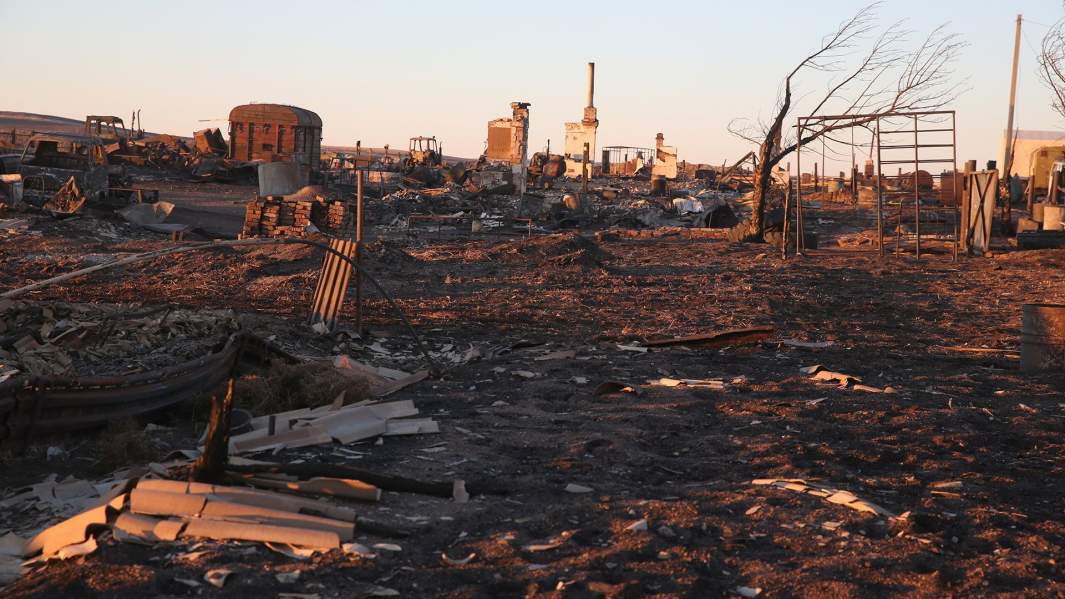 Пожары в Забайкалье