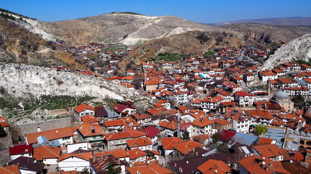 Вид на город Бейпазары 