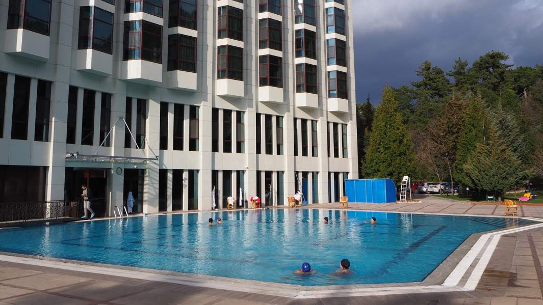 Отель на курорте Кызылджахамам