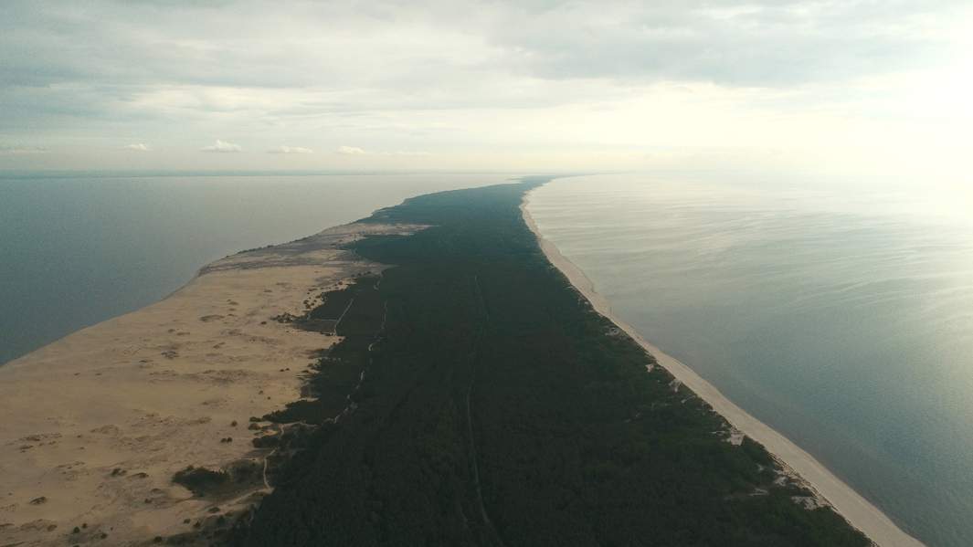 Куршская коса в Калининградской области