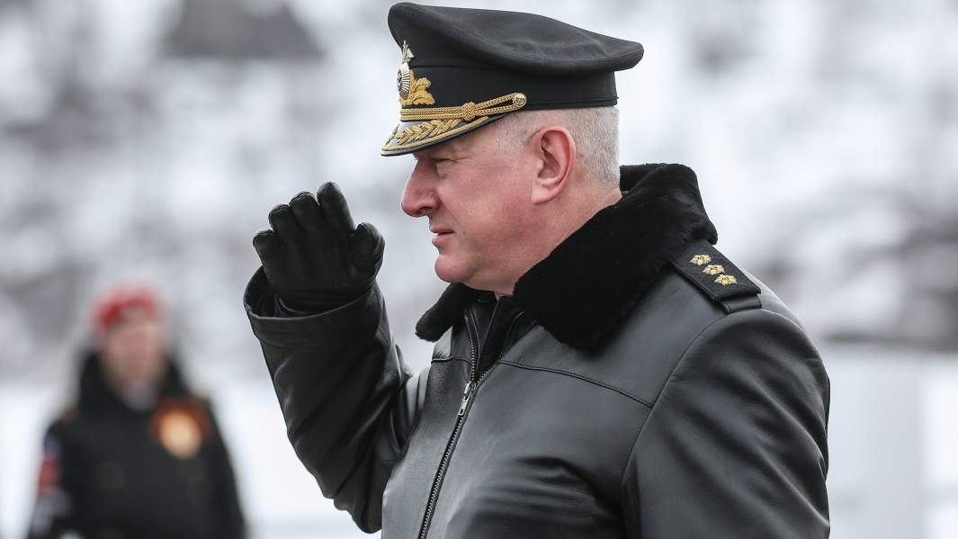 Новый главнокомандующий ВМФ РФ адмирал Николай Евменов