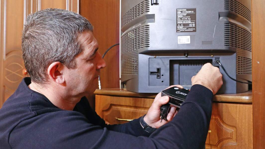 Подключения нового оборудования для приема цифрового телевидения 