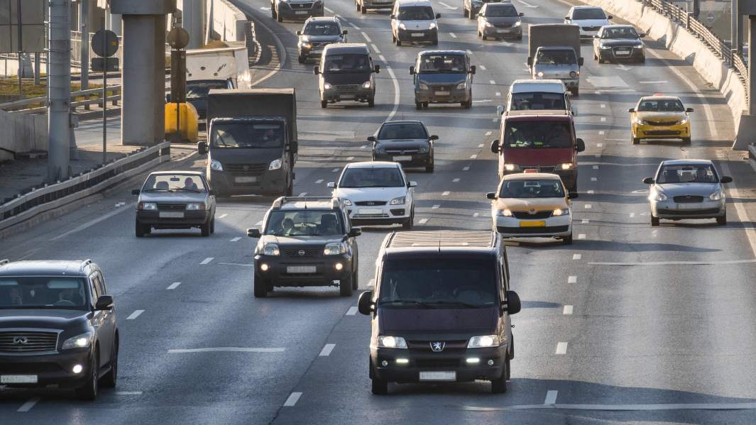 дорога траффик москва