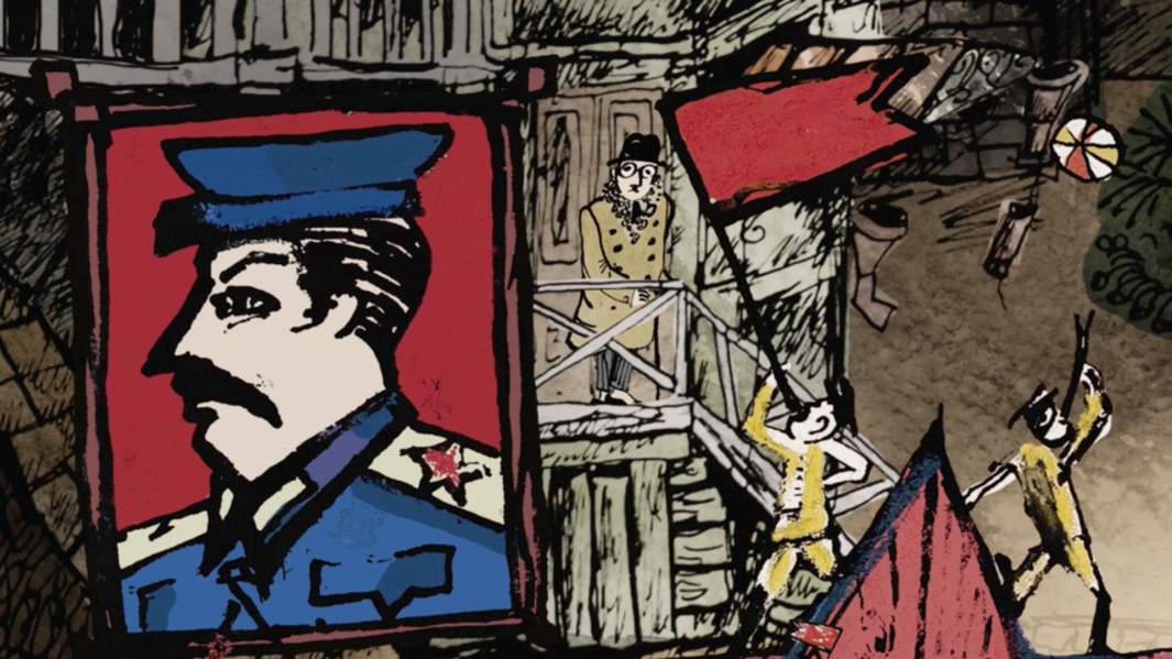 Кадр из анимационного фильма Лео Габриадзе «Знаешь, мама, где я был?»