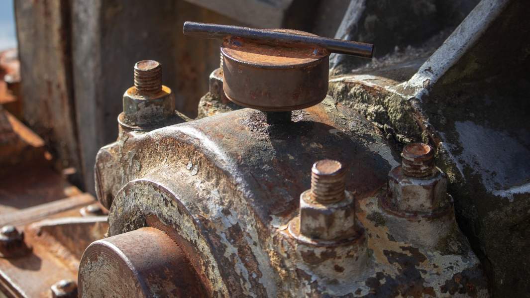 Металлическая конструкция под воздействием коррозии