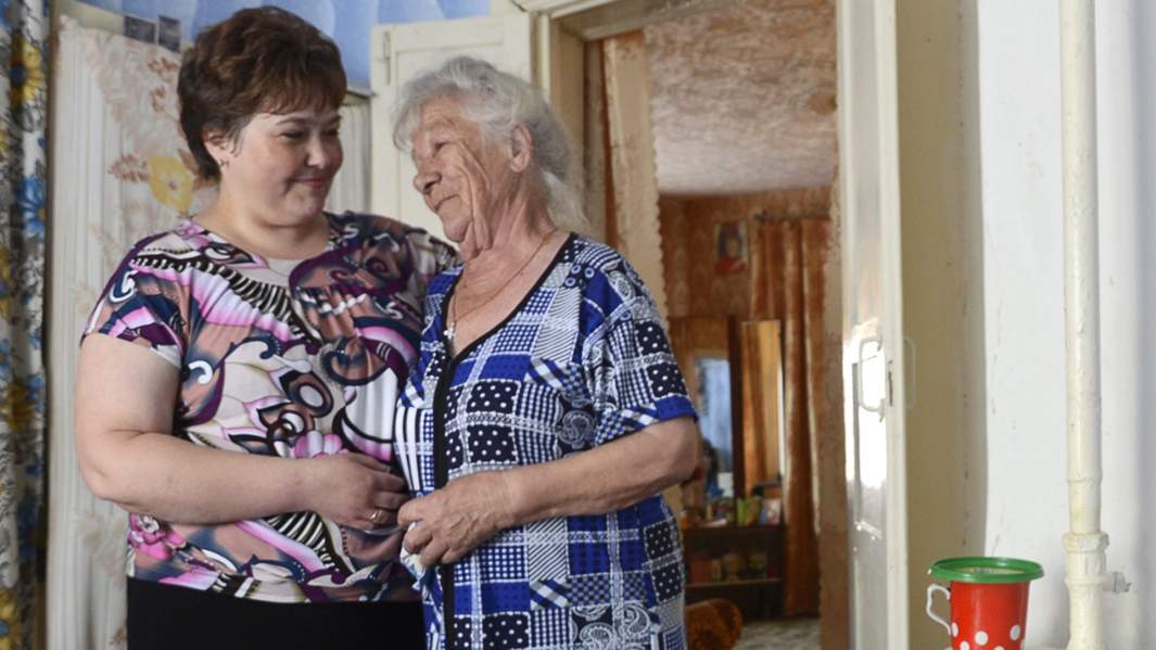 Наталия Ширшова со своей подопечной