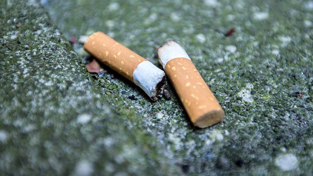 Сигаретный фильтр разлагается в течение 100 лет