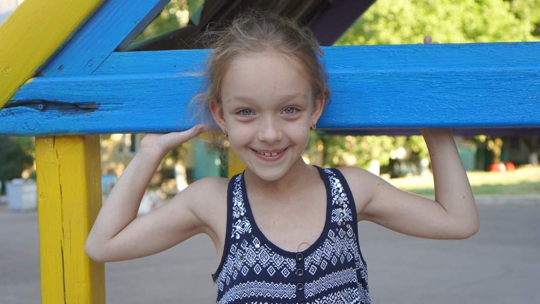 Василиса П. получила накануне Дня защиты детей в этом году ранение на окраине Донецка