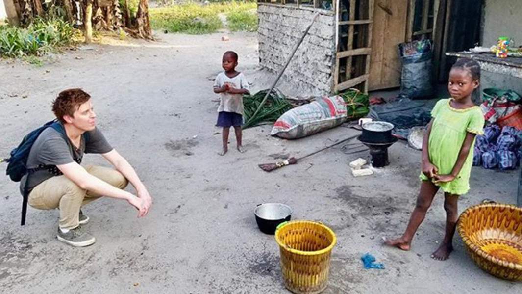 Михаил Зарубин в Либерии 