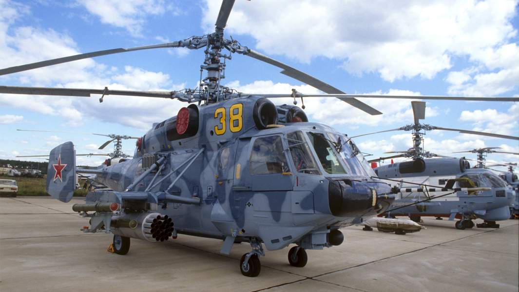 Корабельный транспортно-боевой вертолёт Ка-29