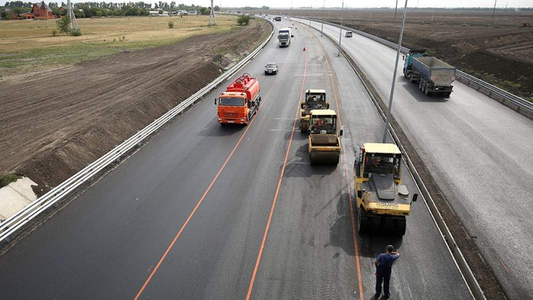 Строительство автомобильной дороги в Краснодарском крае