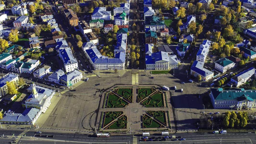 Фото сусанинской площади в костроме