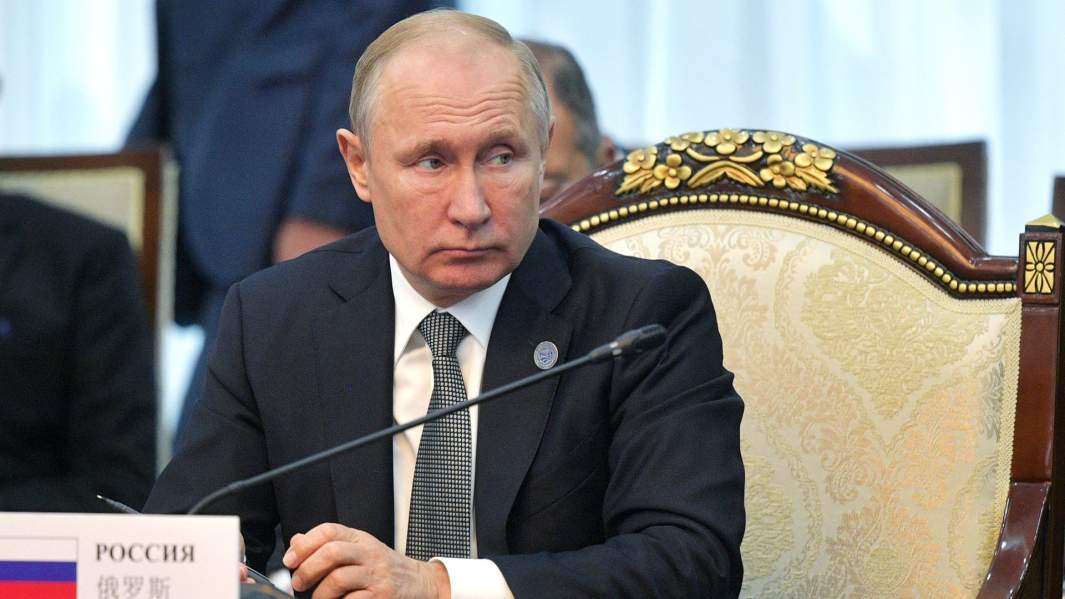 Президент РФ Владимир Путин принимает участие в заседании Совета глав государств - членов Шанхайской организации сотрудничества