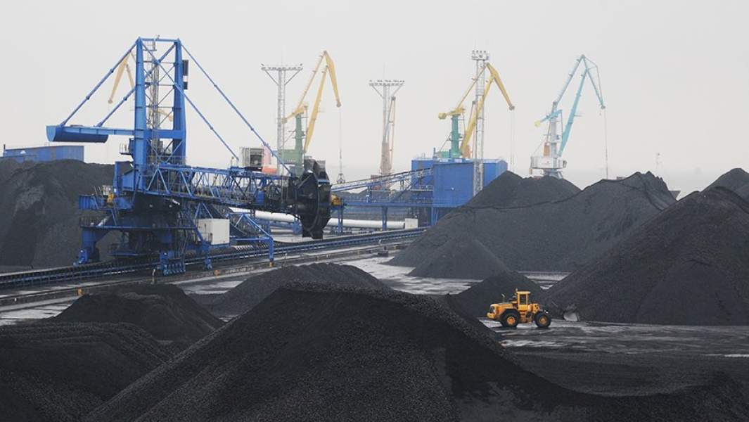 В морском торговом порту Усть-Луга