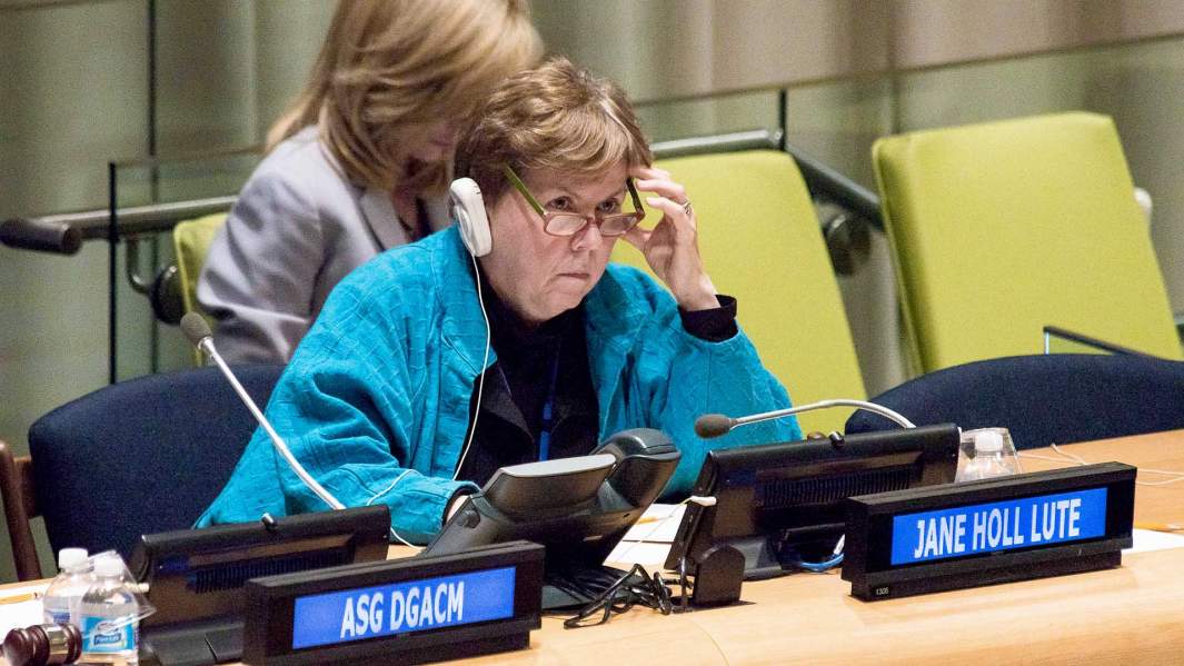 Cпецпосланник ООН Джейн Лют 