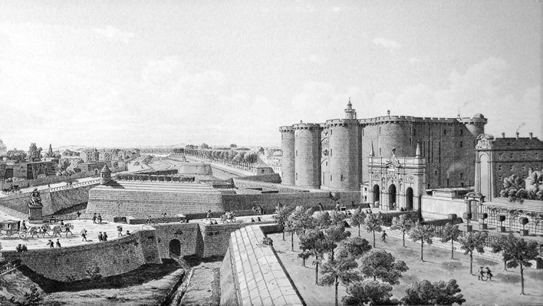 Бастилия перед революцией