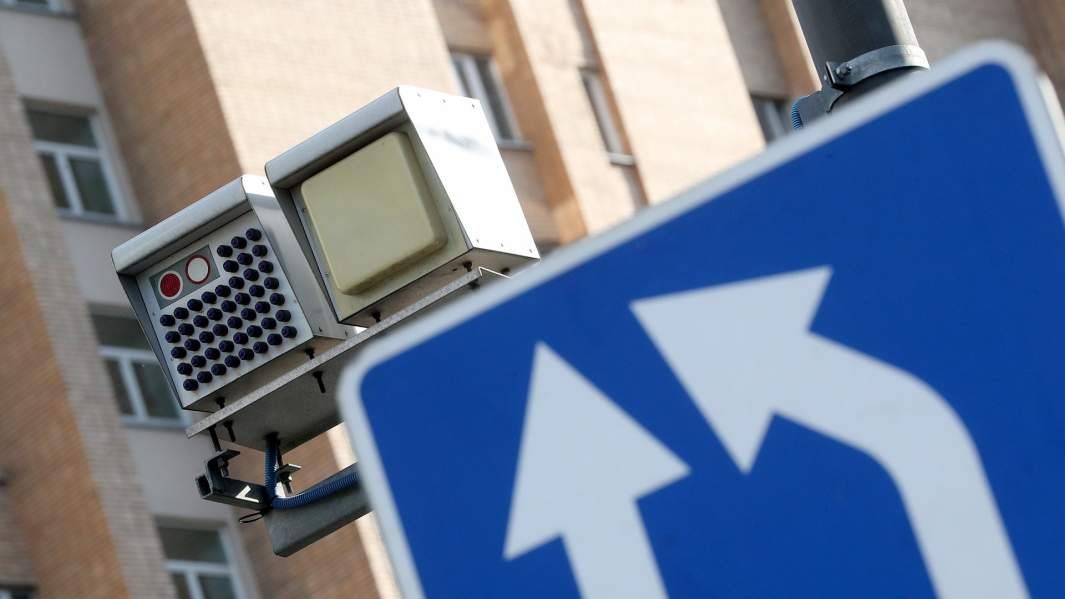 видеофиксация камера дорога знак