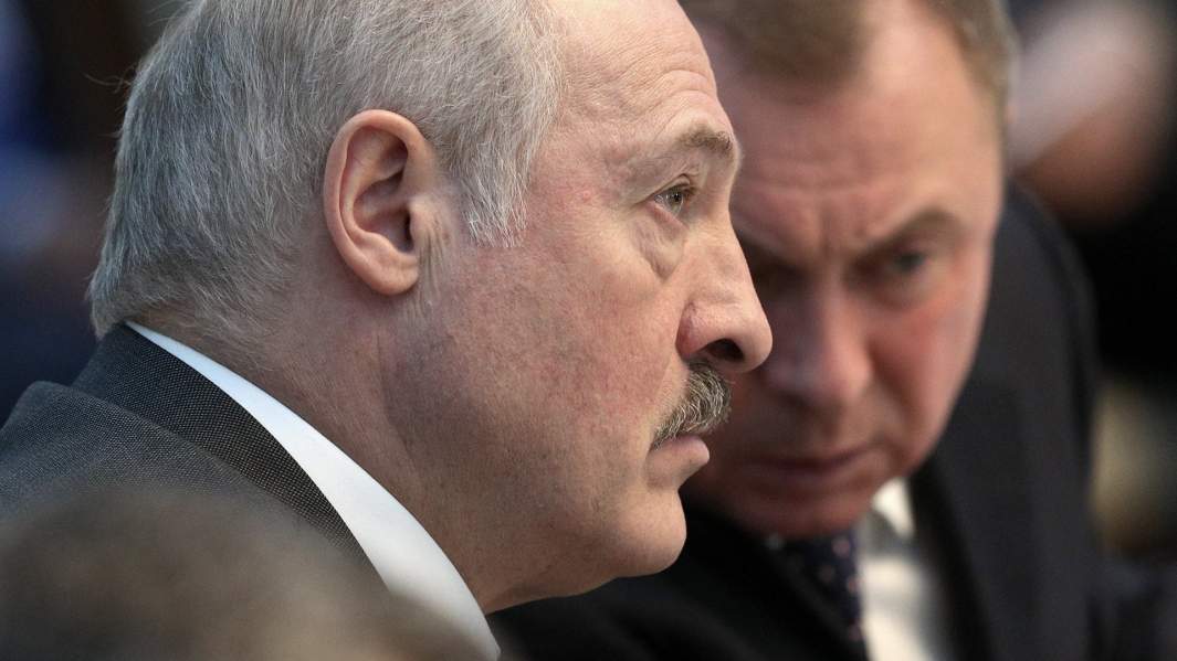 Александр Лукашенко и министр иностранных дел Белоруссии Владимир Макей