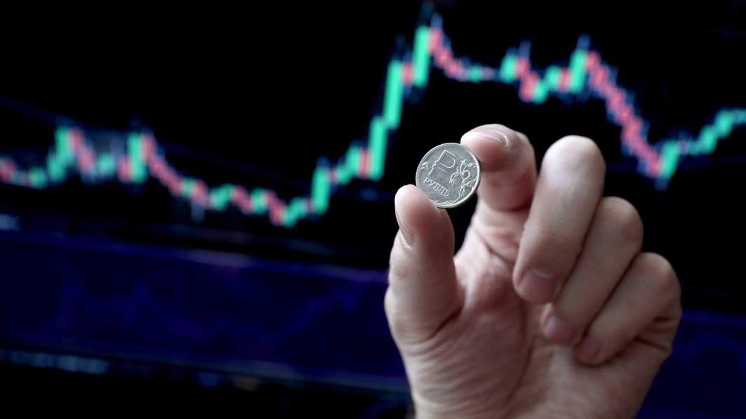 курс рубль график