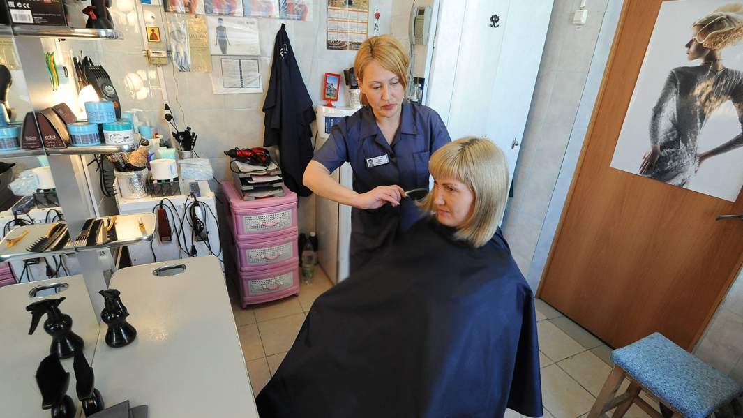 Осужденная во время посещения салона красоты