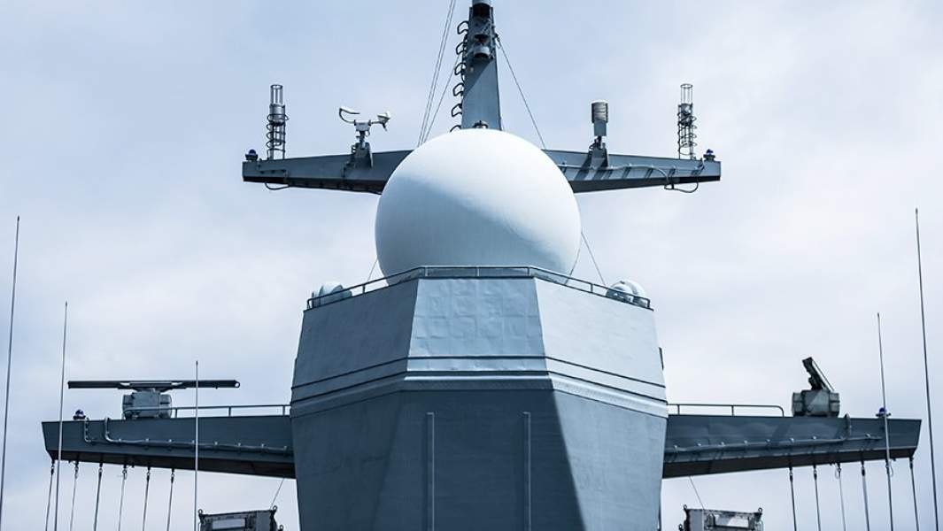 Антенные посты на корвете проекта 20380 «Совершенный»