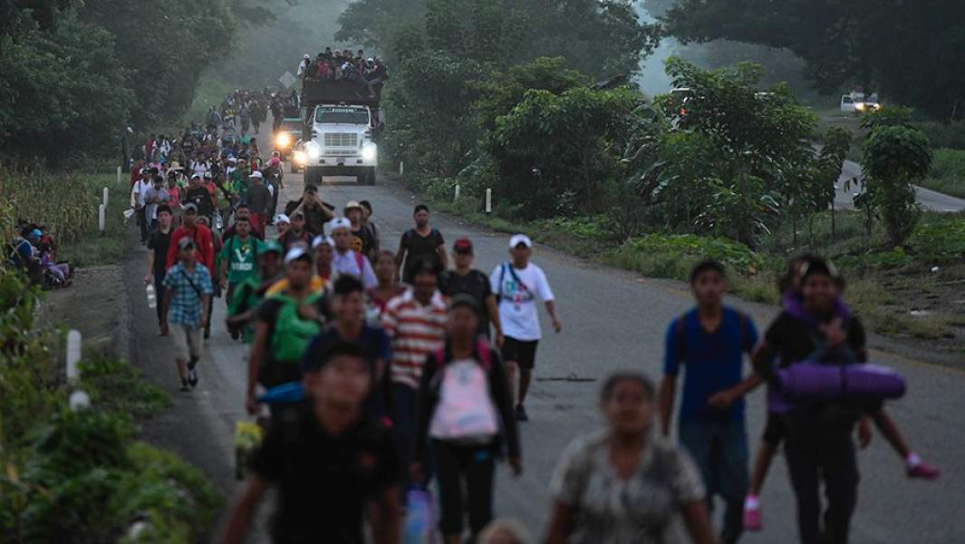 Мигранты из Гондураса 