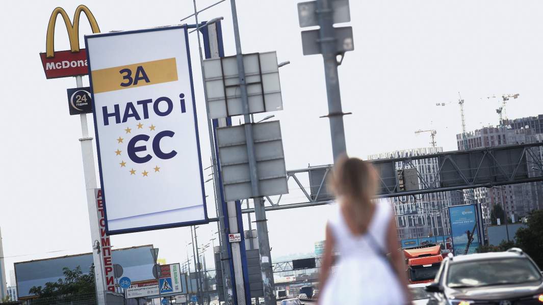 предвыборный плакат на Украине 