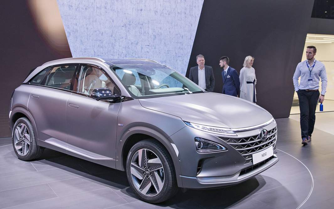 Hyundai Nexo, 88-й Международный автосалон в Женеве, Швейцария