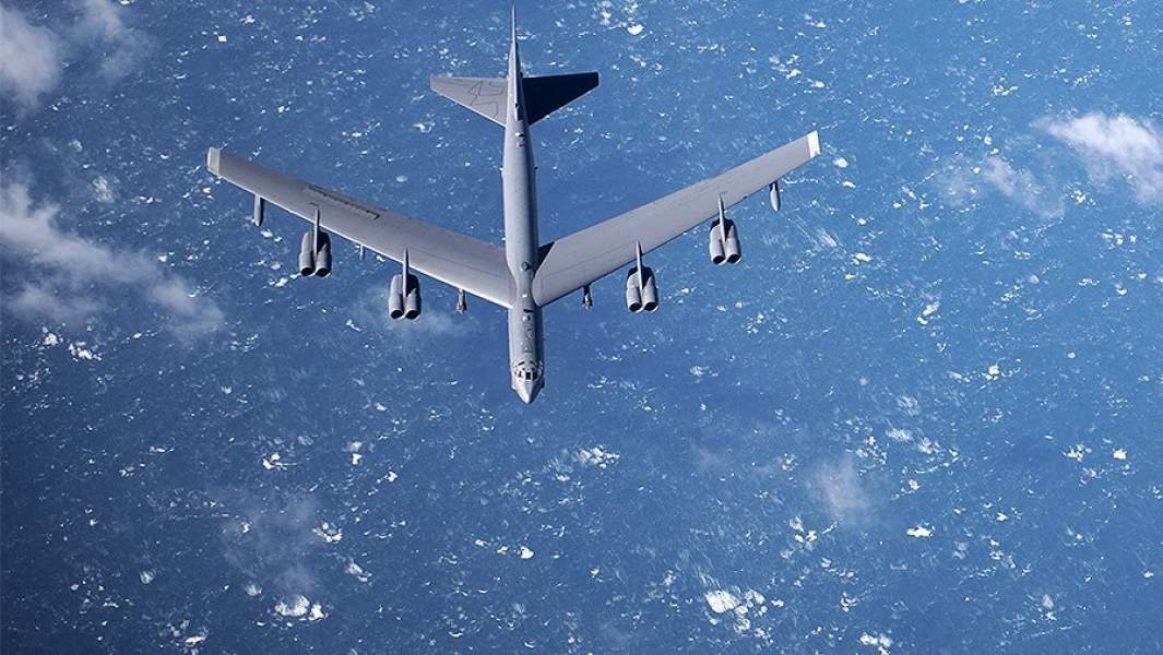 Американский стратегический бомбардировщик B-52 «Стратофортресс»