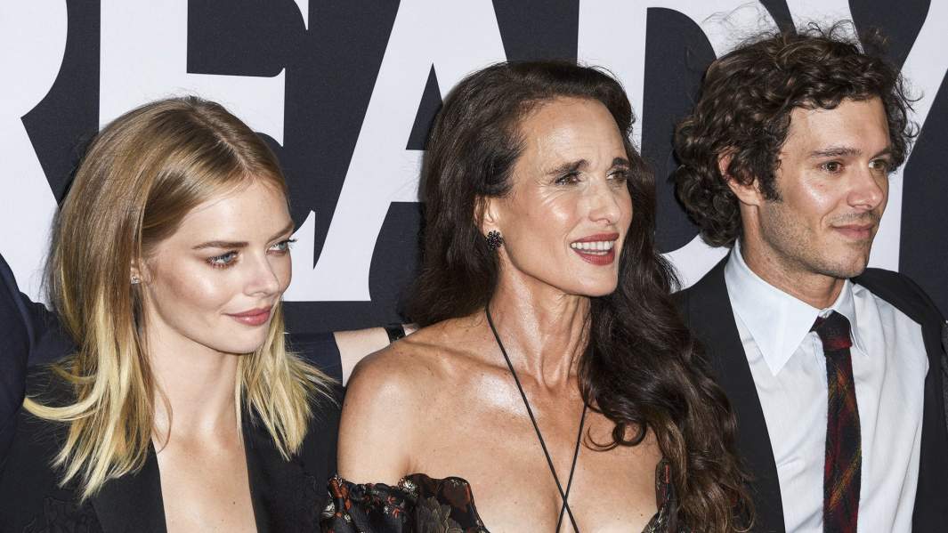 Энди Макдауэлл на премьере фильма «Я иду искать»