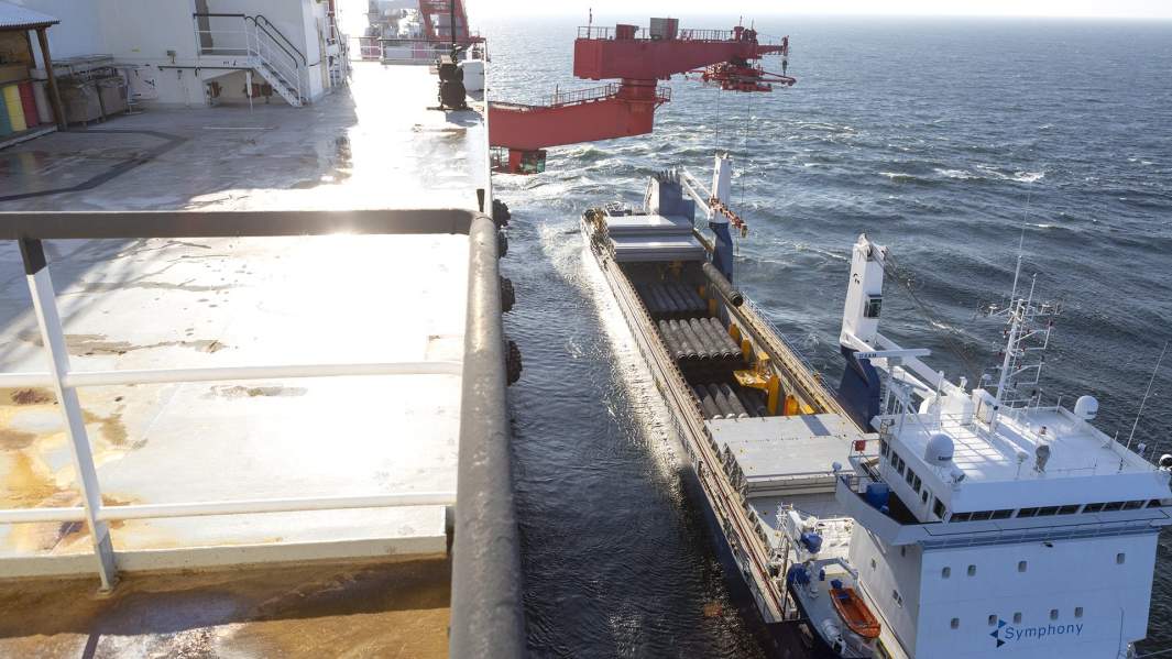 Строительство участка газопровода «Северный поток-2»