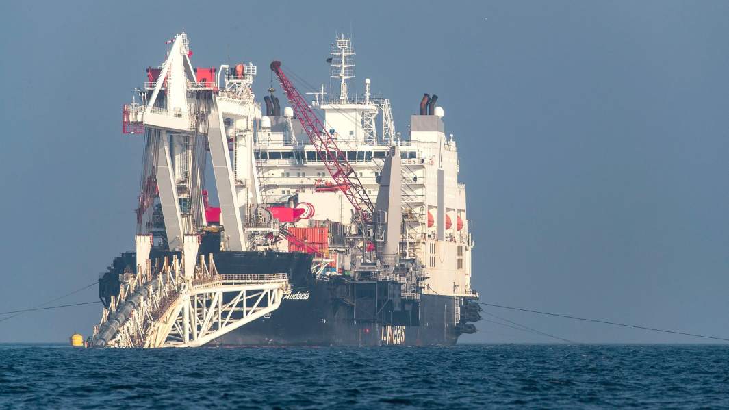 Строительство участка газопровода «Северный поток-2»